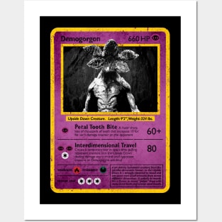 Demogorgon Monster Card (Variant) Posters and Art